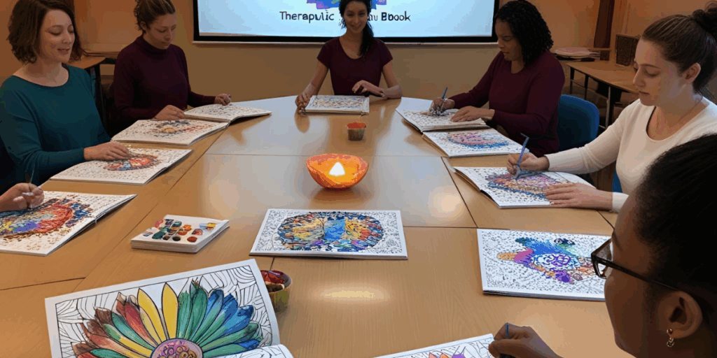 libros de colorear terapéuticos