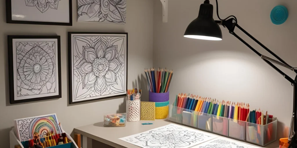 rincón para colorear