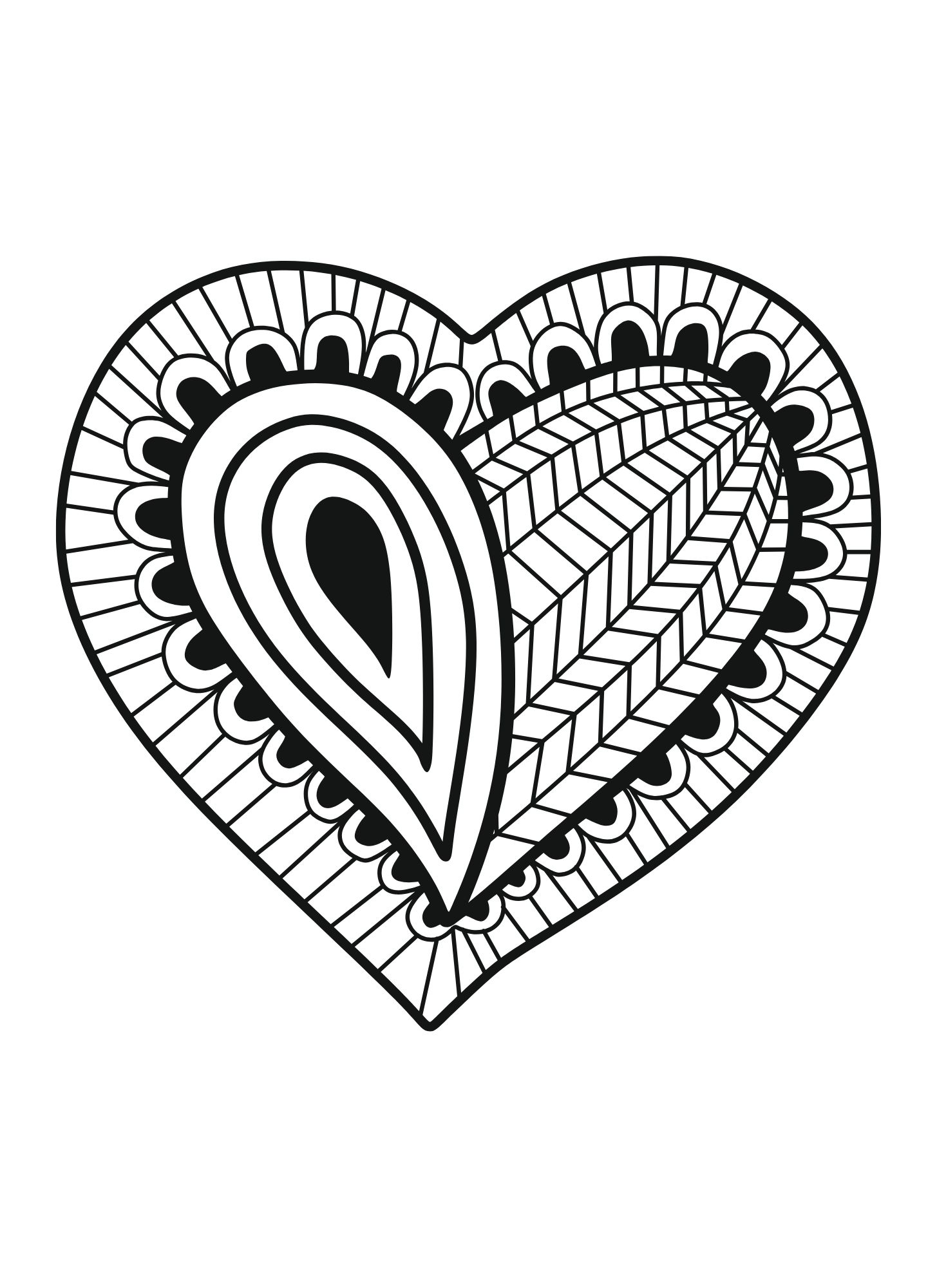 Mándala del corazón